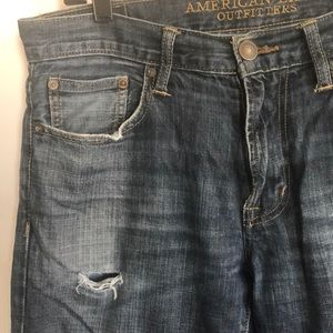 Men’s slim straight jeans